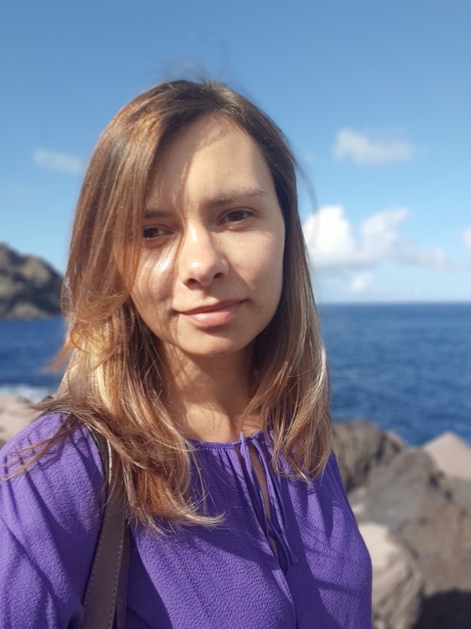 Татьяна Иванова на берегу океана
